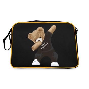 Tamponner Teddy - Sac Retro - noir/or - Dos