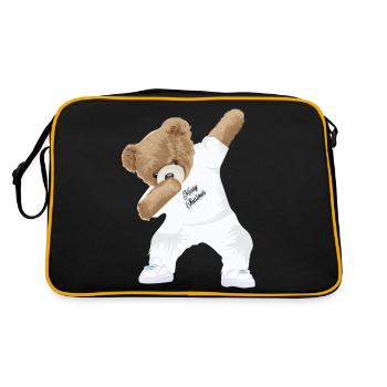 Tamponner Teddy - Sac Retro - noir/or - Dos
