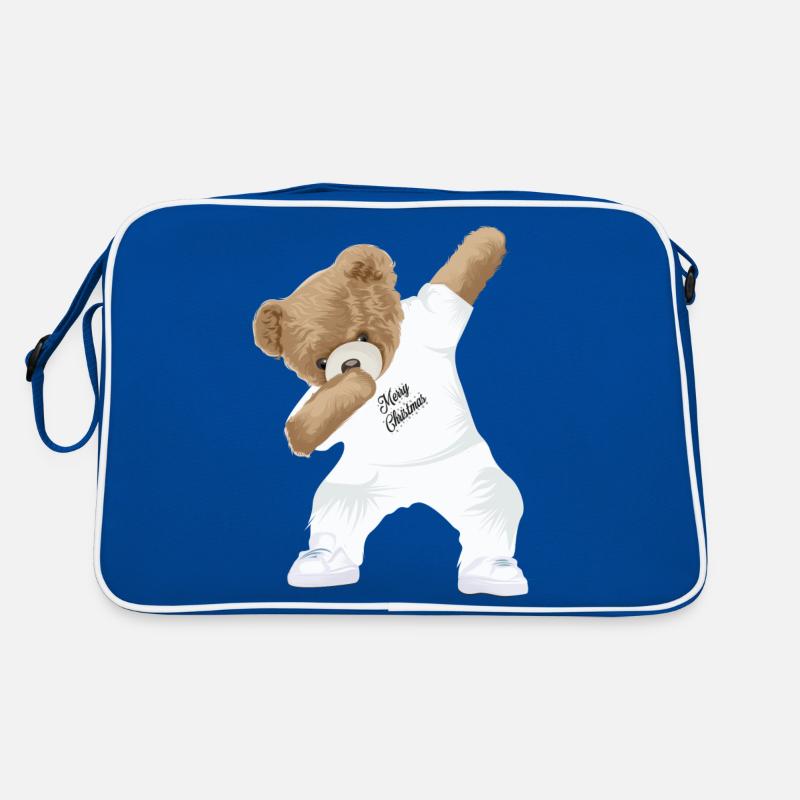 Dabbing Teddy Retro Tasche