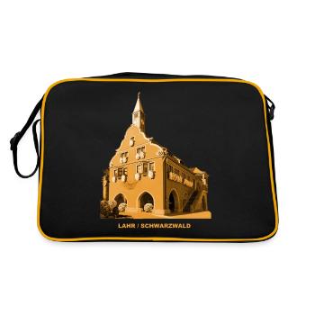 Mairie de Lahr Forêt-Noire Bade-Wurtemberg - Sac Retro - noir/or - Dos