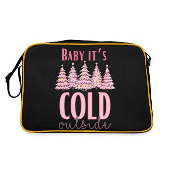 Bébé, il fait froid dehors - Sac Retro - noir/or - Dos
