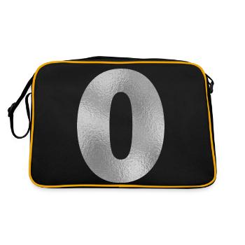 Numéro 0 Argent - Sac Retro - noir/or - Dos