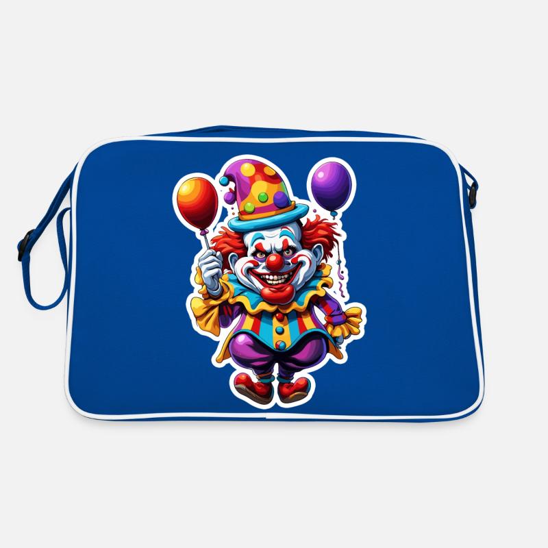Clown / Cirque / Carnaval / Carnaval / Ludique Sac Retro