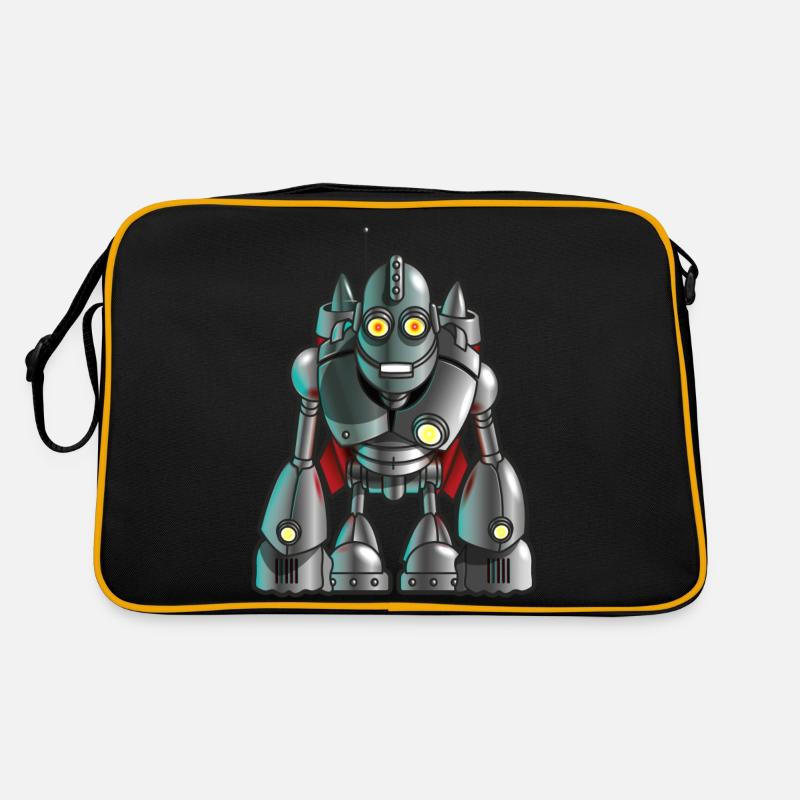 Robotix - Sac Retro - noir/or