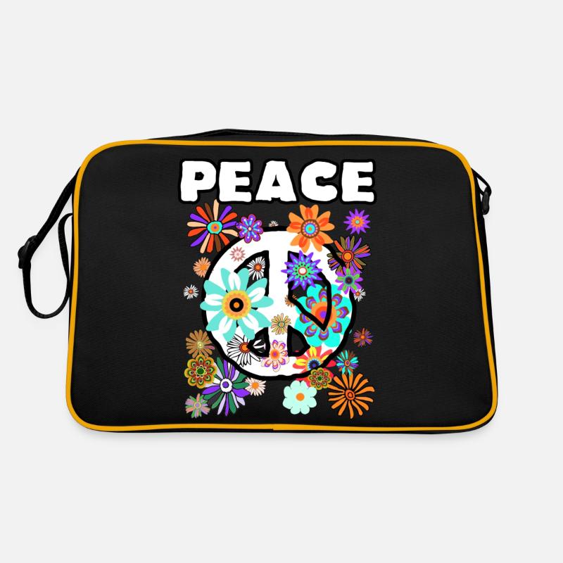 Flower Power Fleurs 04 Sac Retro