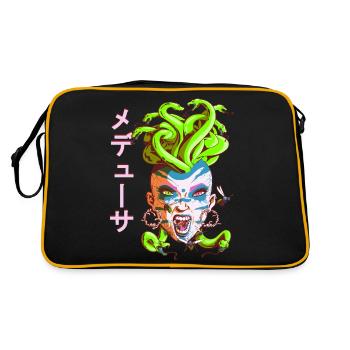 Médusa Punk - Sac Retro - noir/or - Dos