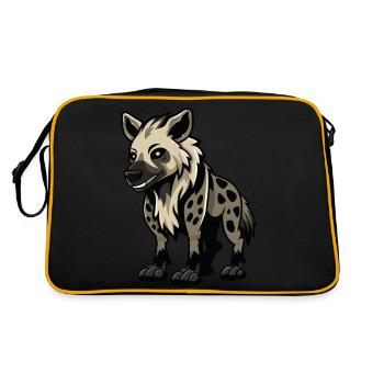 coyote - Retro Bag - black/gold - Back