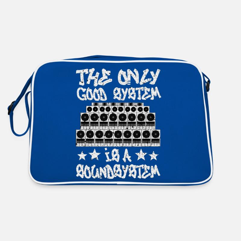 Good System Is A Soundsystem Retro Tasche