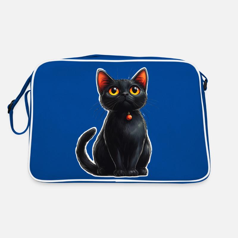 Chat noir Sac Retro