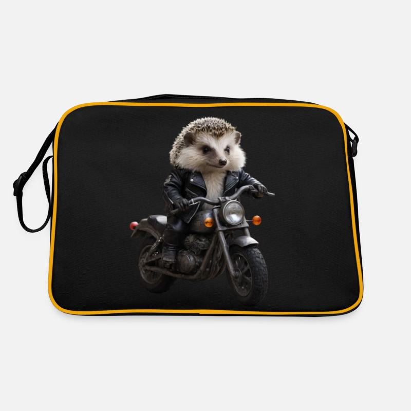 Herisson motard Sac Retro