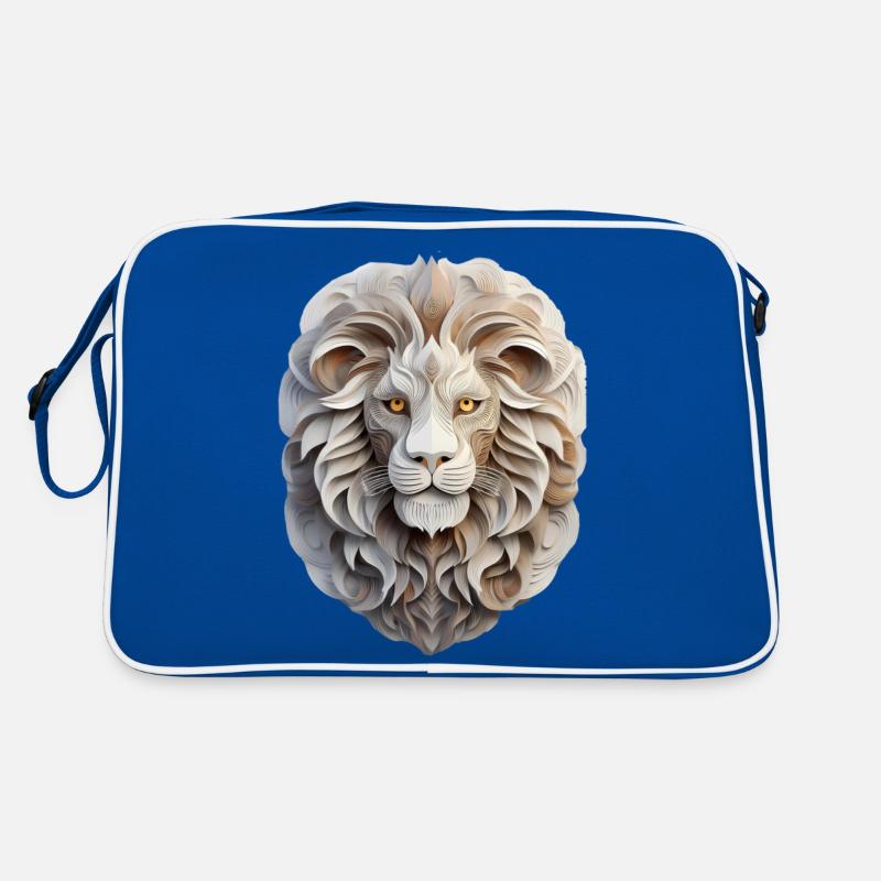 Sternzeichen Löwe Retro Tasche