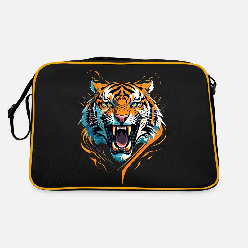 Fierce Tiger Retro Bag