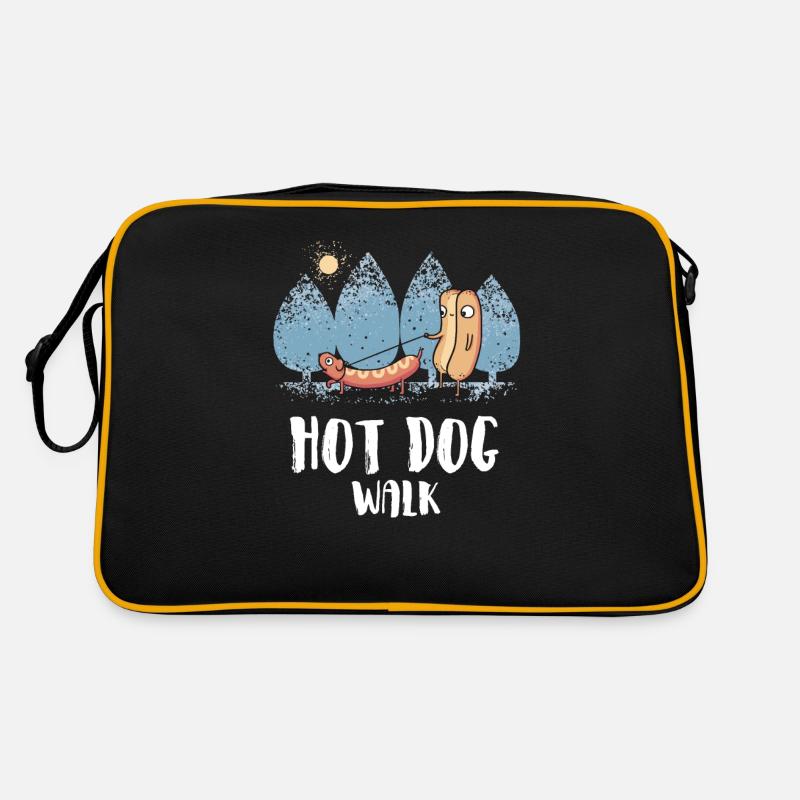 Funny Hot dog graphic - perfect gift Retro Bag