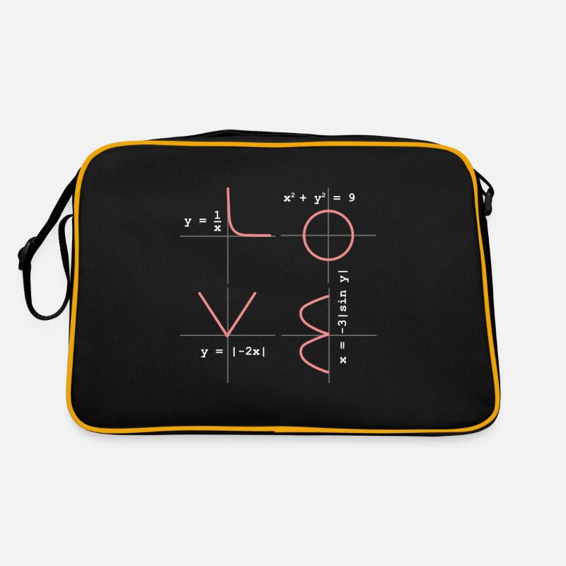 Love - math engineer Retro Bag