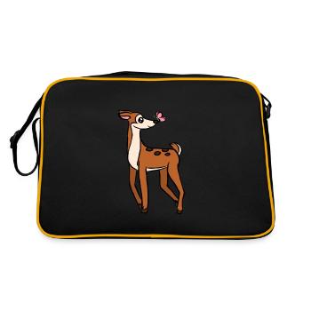 FAON - Sac Retro - noir/or - Dos