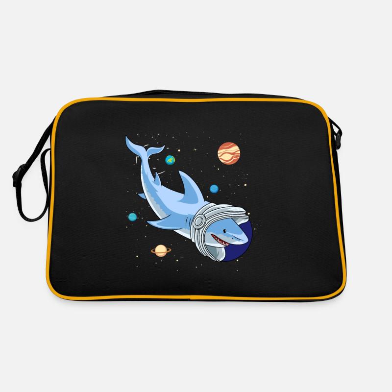 Astronaute de requin Pour l’astronome Requin Requin Sac Retro