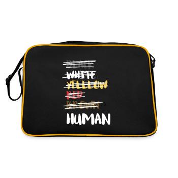 Anti-Racisme Antiracisme - Anti-Racisme - Sac Retro - noir/or - Dos