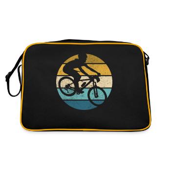 Retro Track Cycling Vintage Cycling Track - Retro Bag - black/gold - Back