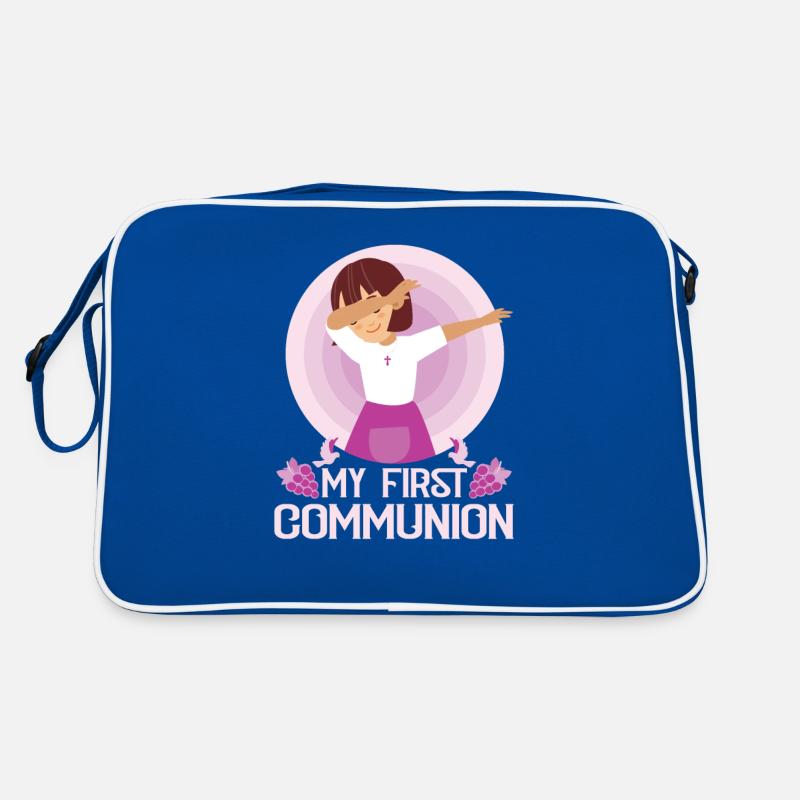 My First Holy Communion Dabbing Mädchen Retro Tasche