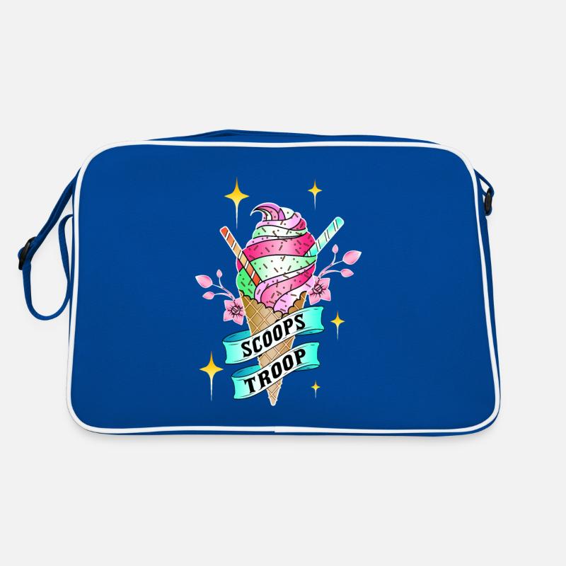 Eis Eiscreme Retro Tasche