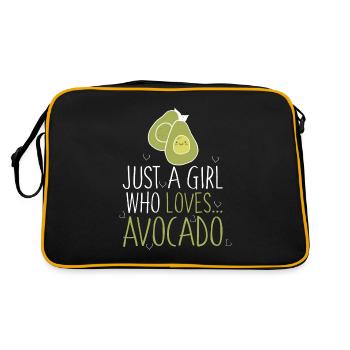 Avocado - Sac Retro - noir/or - Dos
