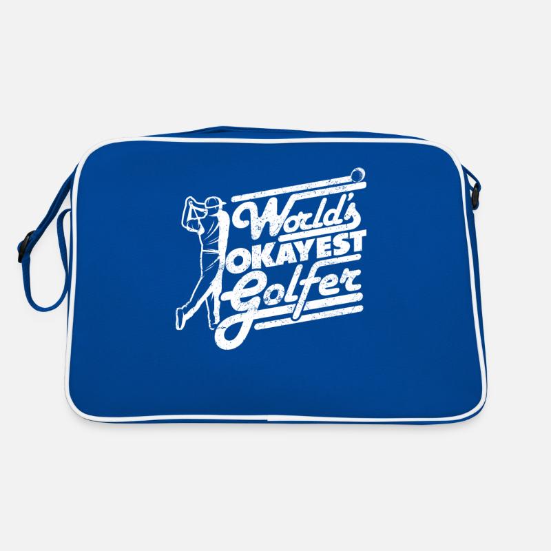 Golf golf terrain de golf Sac Retro