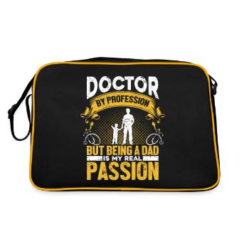 Médecin Médecin Médecin spécialiste Médecin - Sac Retro - noir/or - Dos