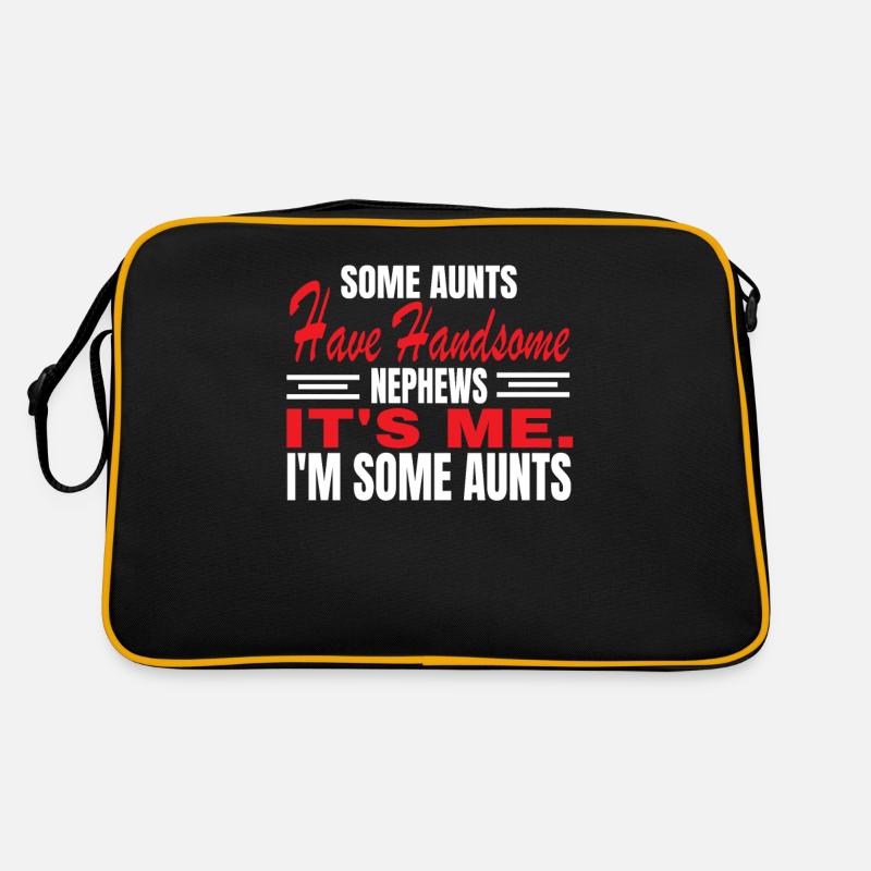 Some aunts have handsome nephew relatives Retro Bag