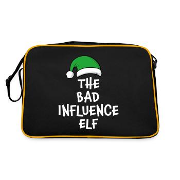 L’Elfe de la Mauvaise Influence - Sac Retro - noir/or - Dos