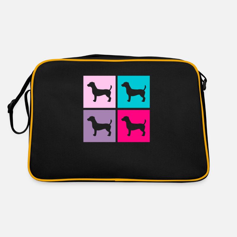 Cadeau rétro Jack Russel Dog Terrier Sac Retro