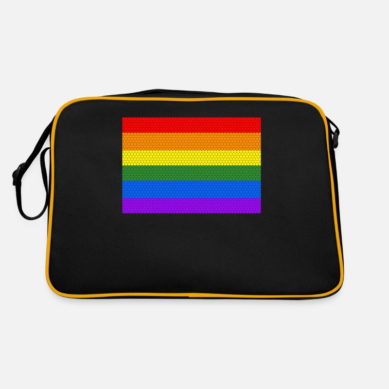 lgbt pride Retro Tasche