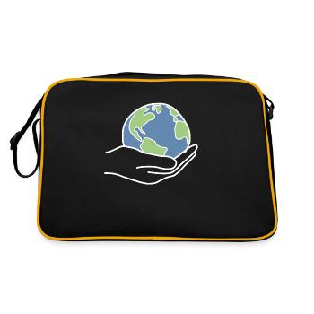 Changement climatique Changement climatique - Sac Retro - noir/or - Dos