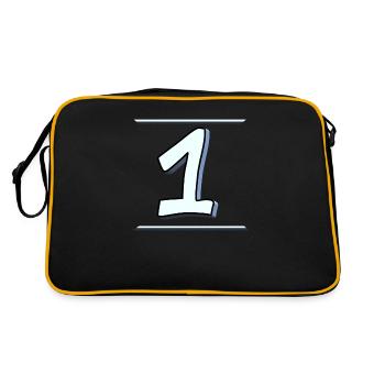 Une équipe - Sac Retro - noir/or - Dos