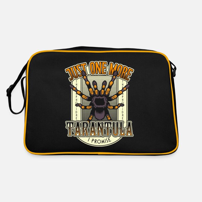 Nur noch eine Tarantel verspreche ich Tattoo Style Retro Tasche