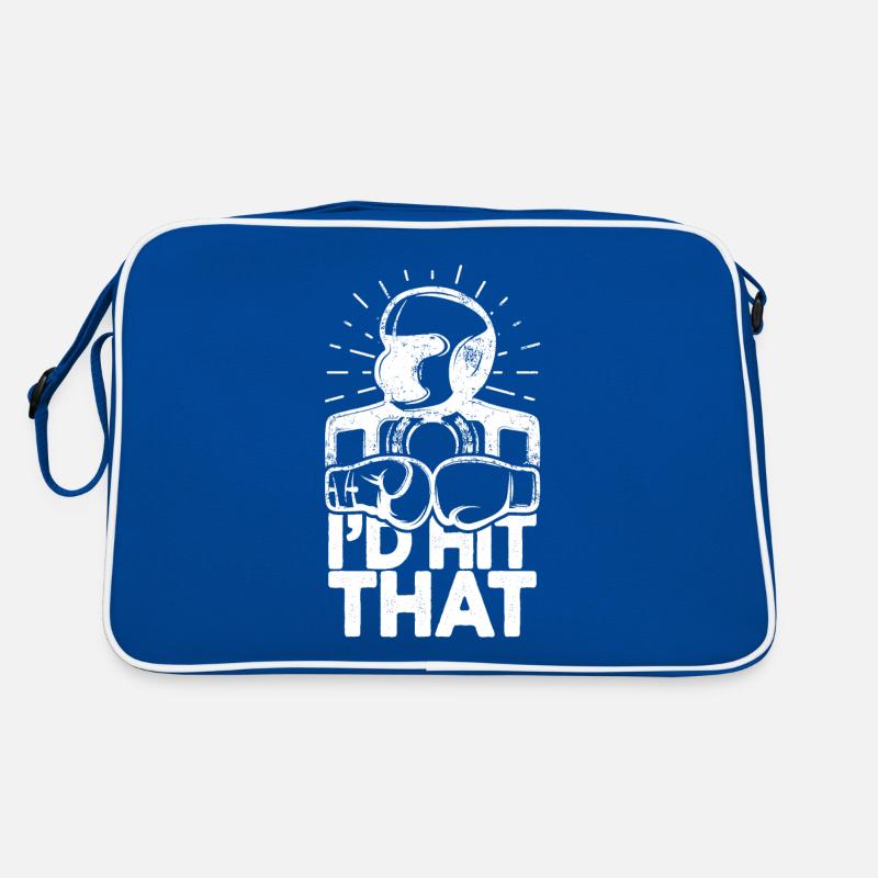 J’aurais frappé ce drôle de boxe retro boxer Sac Retro