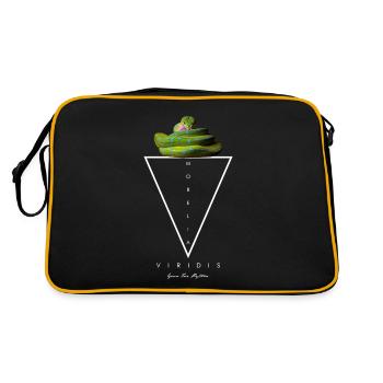Green Tree Python Modern Geometric - Retro Bag - black/gold - Back
