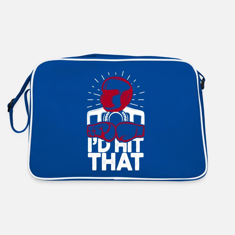 J’aurais frappé ce drôle de boxe retro boxer Sac Retro