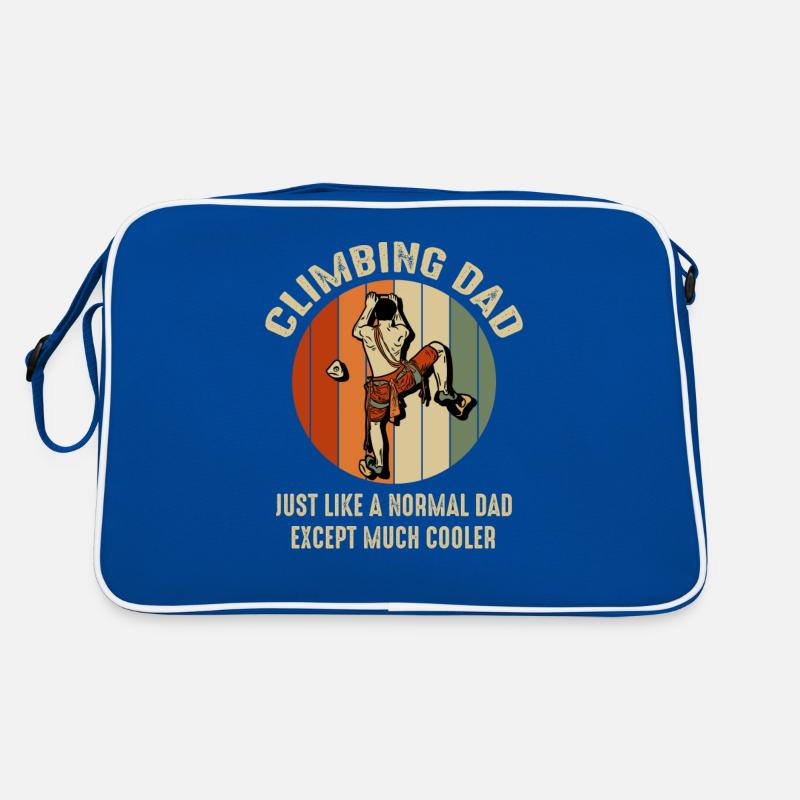 Grimper papa comme des papas normaux sauf beaucoup plus cool Sac Retro