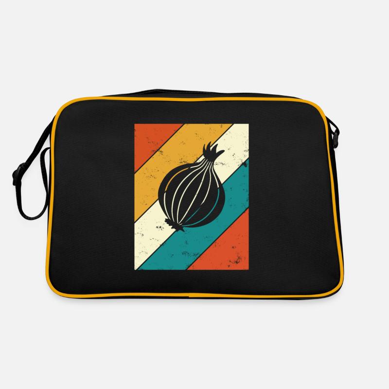 Oignon Lover Retro Vegetables Vegan Idée cadeau Sac Retro