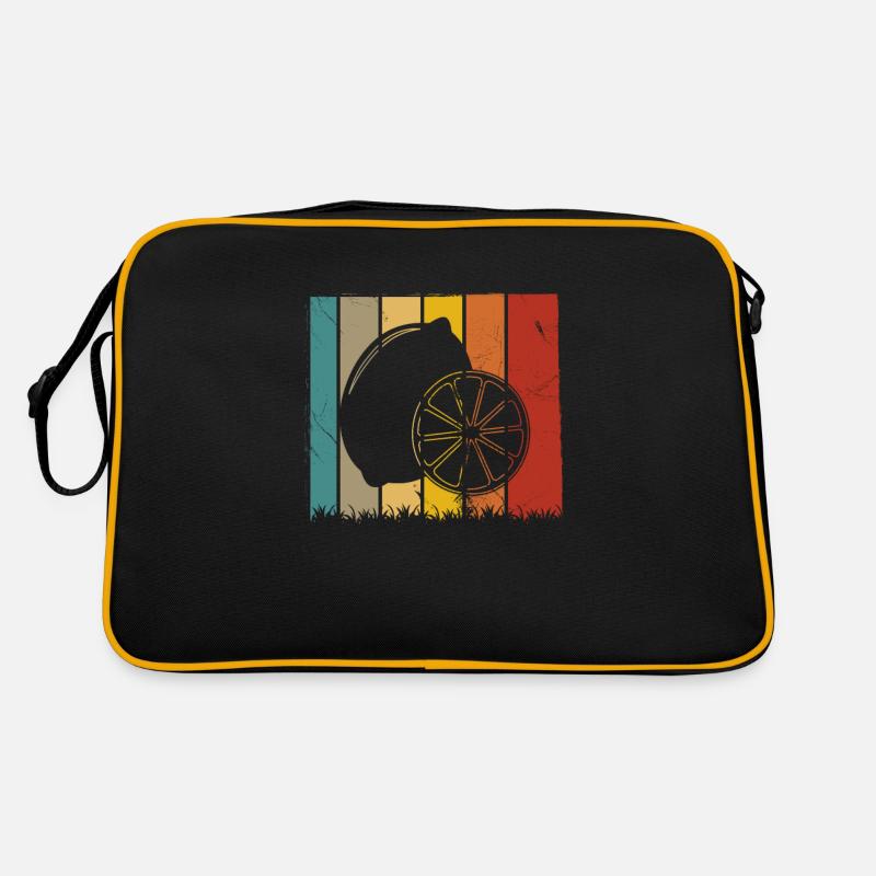 Lemon Fruit Lover Retro Lemonade Idée cadeau Sac Retro