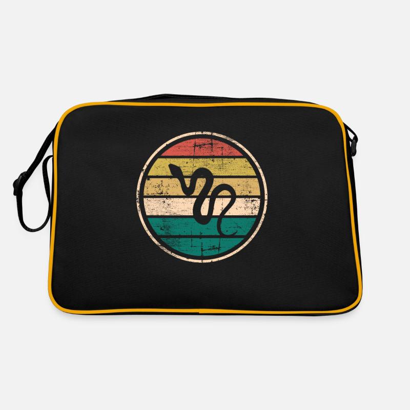 Snake Retro Reptile Python Gift idea Retro Bag