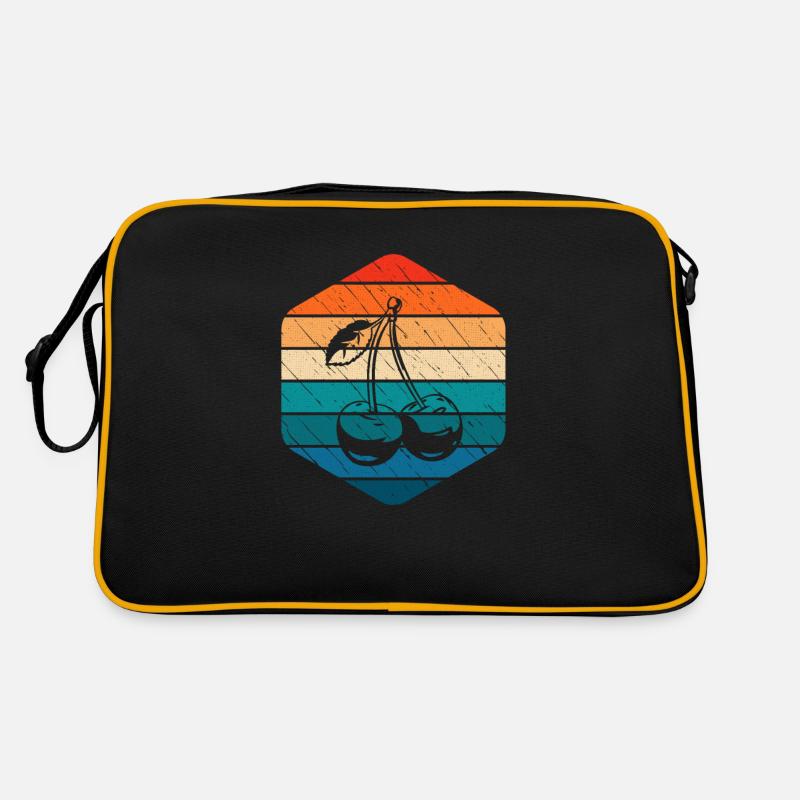 Cherry Fruit Lover Retro Healthy Gift idea Retro Tasche
