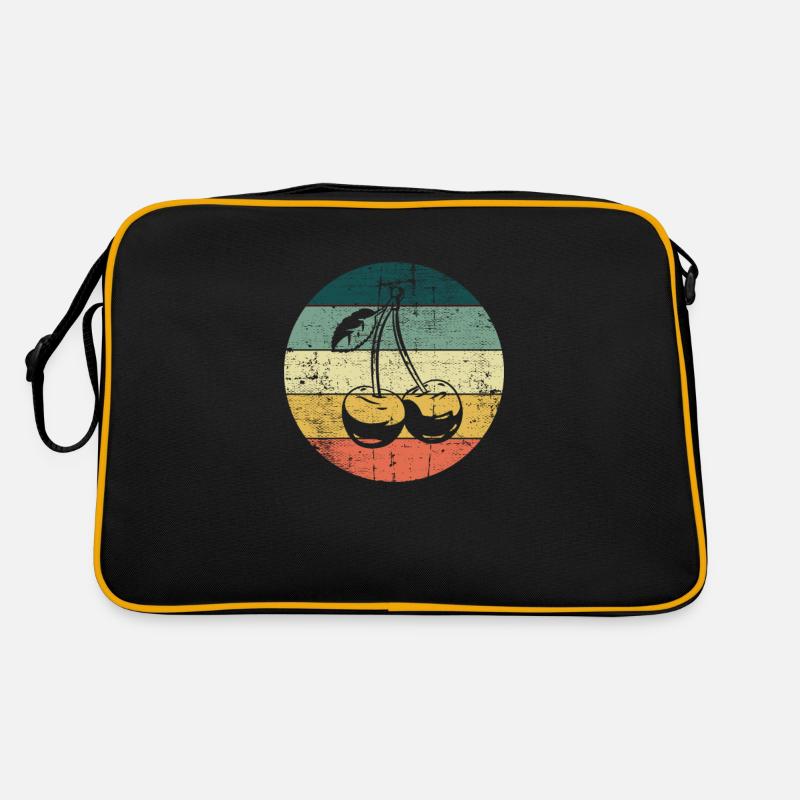 Cherry Fruit Lover Retro Healthy Gift idea Retro Tasche