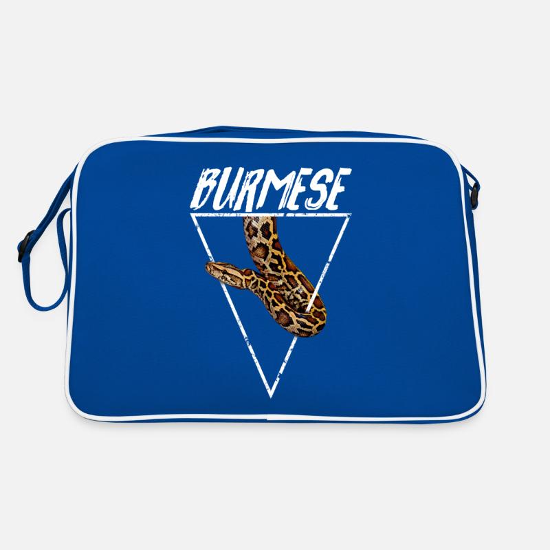 Propriétaire Python Birman Géométrique Sac Retro