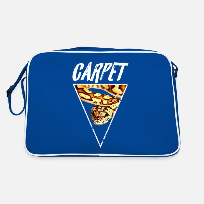 Tapis Python Propriétaire Gardien de reptiles Sac Retro