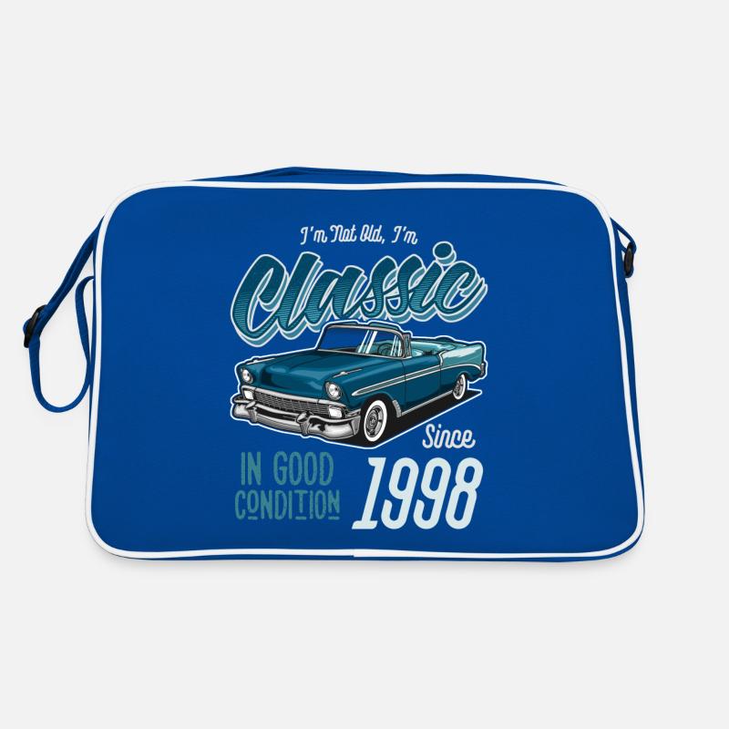 Ich bin nicht alt Ich bin Oldtimer Jahrgang 1998 Retro Tasche