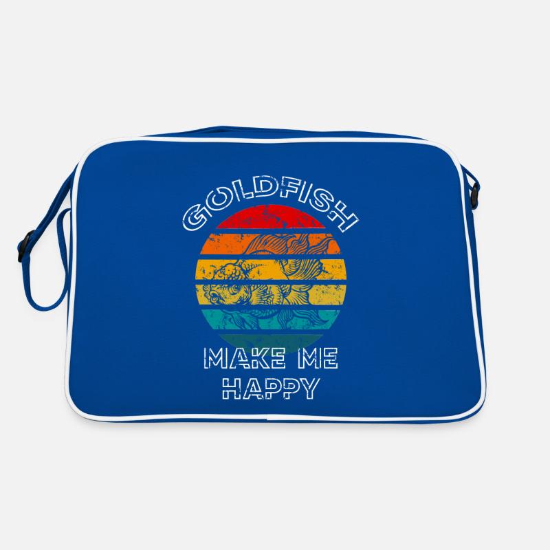Goldfish Make Me Happy Retro Sunset Sac Retro