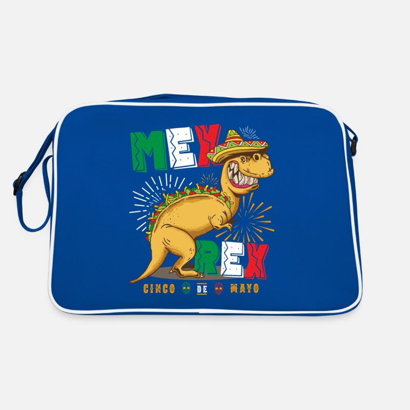 Tacosaurus Mex Rex T Rex Taco Cinco De Mayo Retro Tasche