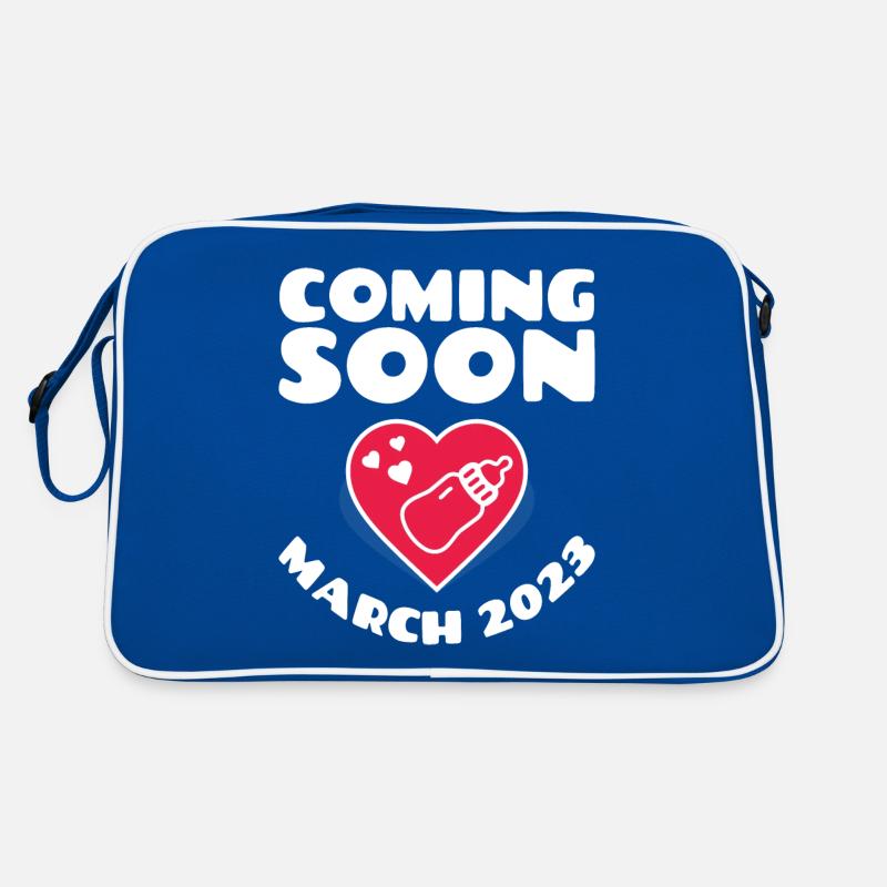 Naissance Mars 2023 Futur Bébé Mars 2023 Sac Retro