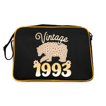 Birthday Party 1993 Woman 30 Years Anniversary - Retro Bag - black/gold - Back